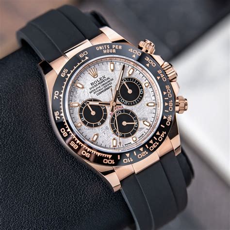 Rolex rose gold daytona chronograph